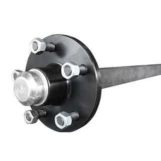 Trailer Lazy Axle Complete 1000kg 40mm Square